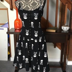 Betsey Johnson Skull Dress